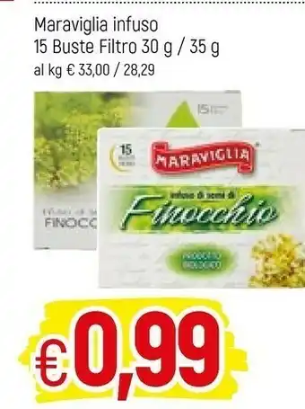 Famila Maraviglia Tisane offerta