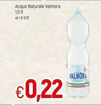 Famila Valmora Acqua offerta