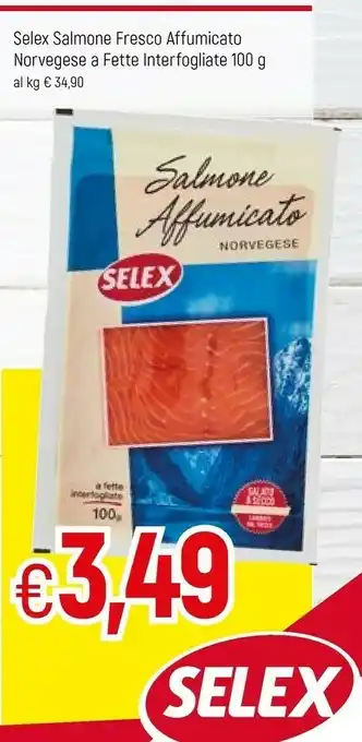 Famila Selex Salmone affumicato offerta