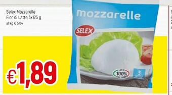 Famila Selex Mozzarella offerta