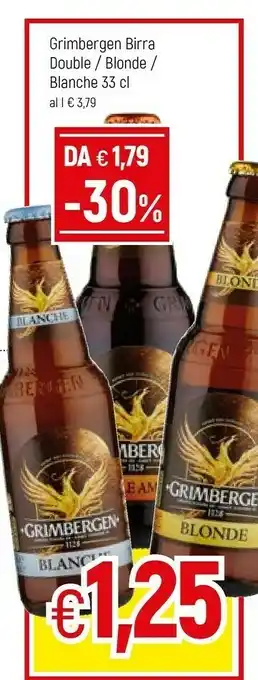 Famila Bergen Birra offerta