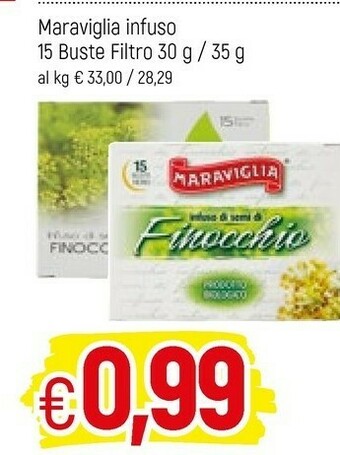 Famila Maraviglia Tisane offerta