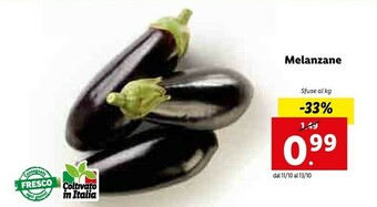 Lidl Melanzane offerta