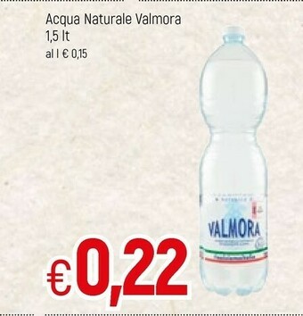 Famila Valmora Acqua offerta
