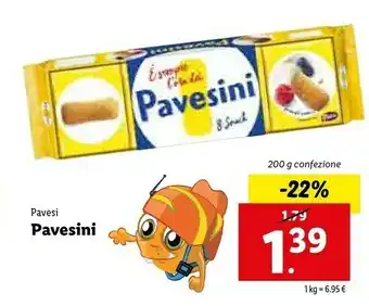 Lidl Pavesi Ni 200 G(ml) offerta
