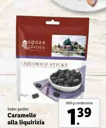 Lidl Sodergarden Caramelle Alla Liquirizia offerta