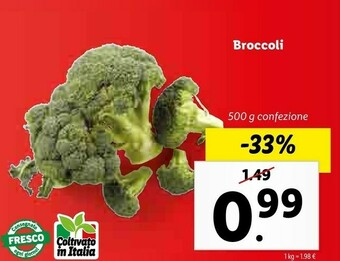 Lidl Broccoli offerta