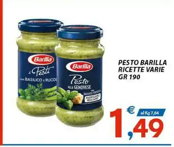Vivo Supermercati Barilla Pesto offerta