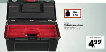 Lidl Parkside Valigetta Per Attrezzi offerta