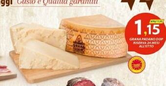 Vivo Supermercati Grana Padano DOP offerta