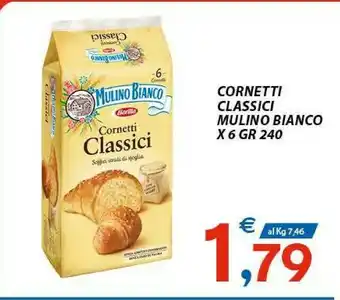 Vivo Supermercati Mulino Bianco Cornetti Classici 240 G(ml) offerta