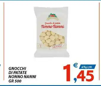 Vivo Supermercati Nonno Nanni Gnocchi Di Patate 500 G(ml) offerta
