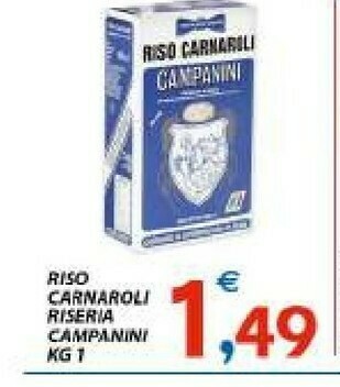 Vivo Supermercati Campanini Riso Carnaroli Superfino 1000 G(ml) offerta