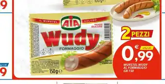Vivo Supermercati Aia Wudy Formaggio 150 G(ml) offerta