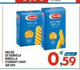 Vivo Supermercati Barilla Pasta Di Semola offerta