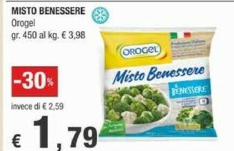 Crai Orogel Misto Benessere 450 G offerta