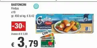 Crai Findus Bastoncini 450 G(ml) offerta