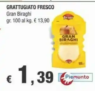 Crai Gran Biraghi - Grattugiato Fresco 100 G(ml) offerta