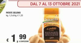 Crai Selenella Patate Selenio offerta