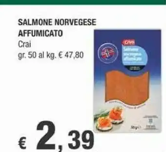 Crai Crai - Salmone Norvegese Affumicato 50 G offerta