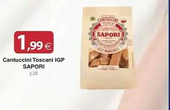 Docks Cash&Carry Sapori Cantuccini Toscani Igp 250g offerta