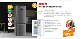 Expert Zoppas Frigo HZBF47SNH1XD0 offerta
