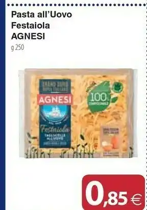 Docks Cash&Carry Agnesi Pasta All'uovo Festaiola offerta