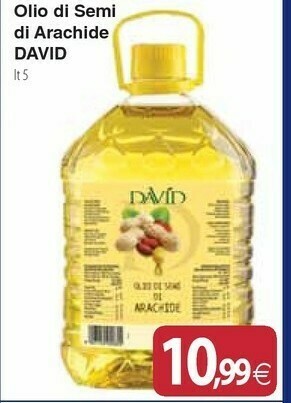 Docks Cash&Carry David Olio Di Semi Di Arachide offerta
