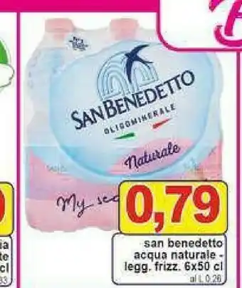 Gros Frizz Acqua San Benedetto offerta
