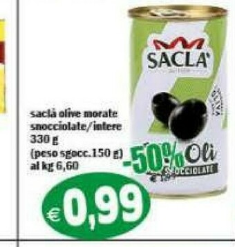 Gros Saclà Olive offerta
