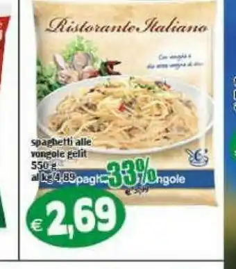 Gros Findus Vongole offerta