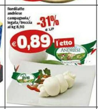 Gros Mozzarella offerta
