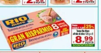 Gros Rio Mare Tonno Rio mare offerta