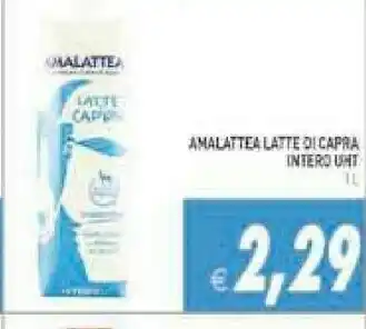 Gros Amalattea Formaggio di capra offerta