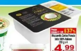 Gros Mozzarella offerta