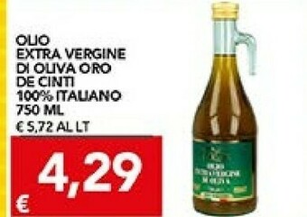 TuoDi De cinti Olio Extra Vergine Di Oliva Oro offerta
