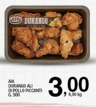 Sigma Aia Alette Di Pollo Arrosto Durango offerta