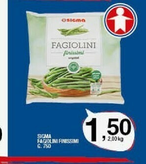Sigma Sigma Fagiolini Finissimi offerta