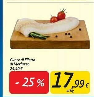 Carrefour Market Cuore Di Filetto Di Merluzzo offerta