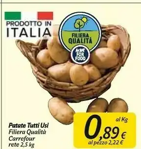 Carrefour Market Patate Tutti Usi offerta