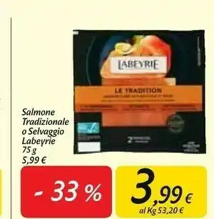 Carrefour Market Labeyrie - Salmone Affumicato offerta