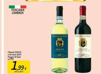 Carrefour Market Poggio Al Sale Chianti Docg O Orvieto Doc offerta