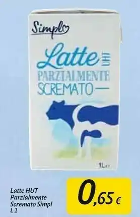 Carrefour Market Simply - Latte Parzialmente Scremato UHT 1000 G(ml) offerta
