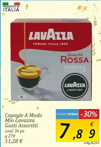 Carrefour Market Lavazza Capsule A Modo Mio Qualita Rossa Espresso offerta