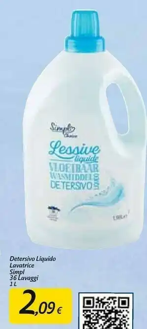Carrefour Market Simply Lessive Detersivo Liquido offerta
