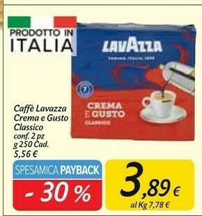 Carrefour Market Lavazza Crema E Gusto Classico offerta