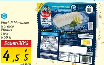 Carrefour Market Findus 2 Fiori Di Merluzzo D'Alaska 240 G(ml) offerta