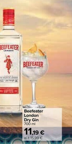 Carrefour Beefeater London Dry Gin offerta
