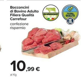 Carrefour Carrefour Bocconcini Di Bovino Adulto Filiera Qualità offerta