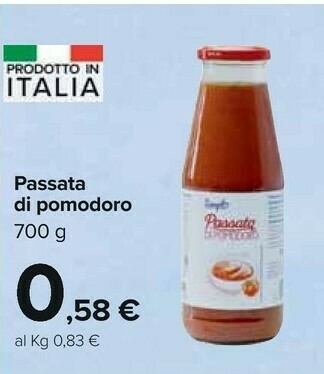Carrefour Passata Di Pomodoro offerta